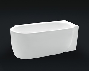 Ванна акриловая асимметричная BelBagno арт. BB11-1500 150х70х58