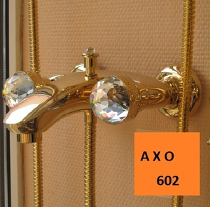 Смеситель для ванны Migliore Axo Swarovski ML.AXO-602F